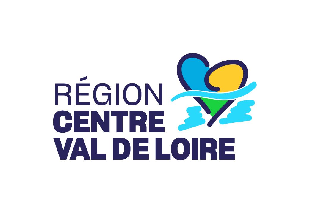 Centre val de loire logo couleurs rvb